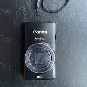 Canon Powershot ELPH 350 HS 20.2MP 12X Zoom Full HD Compact Digital Camera